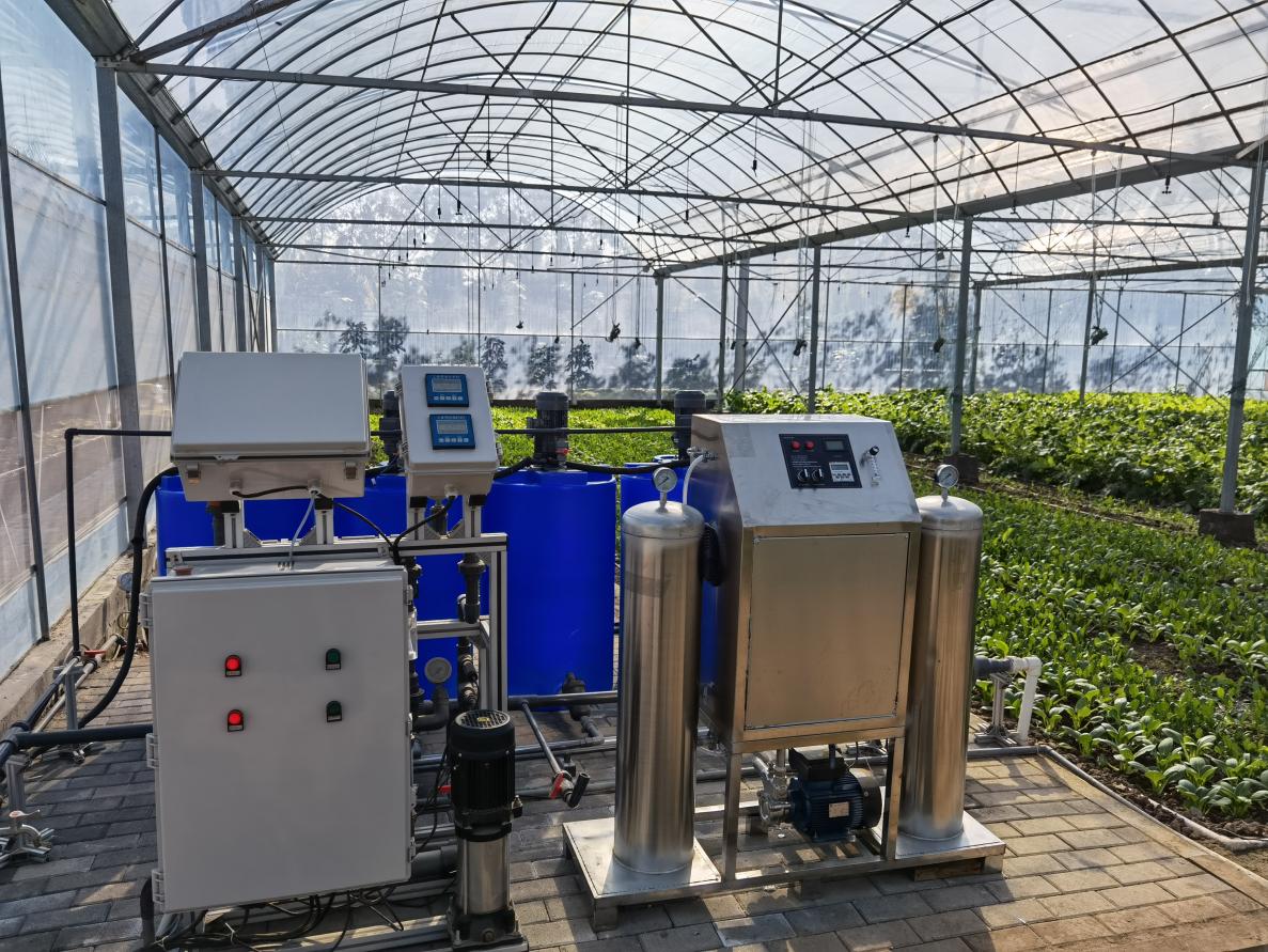 试验田设备自动灌溉水肥一体化施肥机 节水灌溉-环保在线